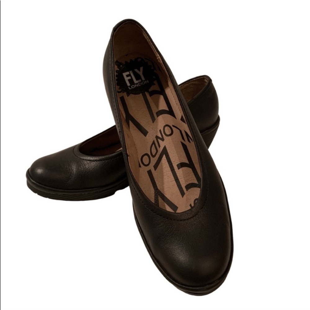 Fly London leather shoes size 36